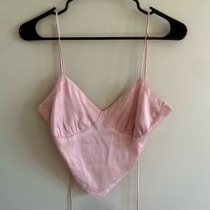 Light pink tank top